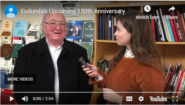 Magic 105-9 Erin chats with Peter Horne talks about Eudunda to Celebrate 150th Anniversary of Township Nov 2020