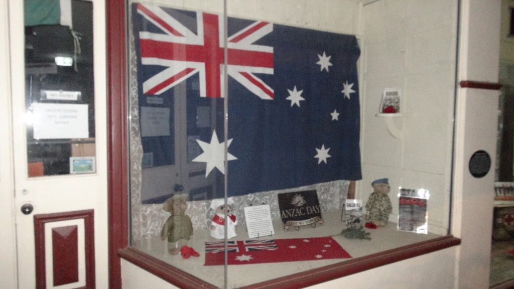 Eudunda Family Heritage Gallery - ANZAC Courier Window Display