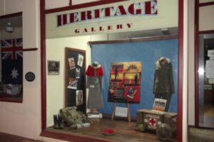 Eudunda Heritage – ANZAC 2020 – April Windows Display