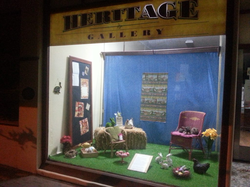 Eudunda Family Heritage Gallery - Easter 2020 window theme