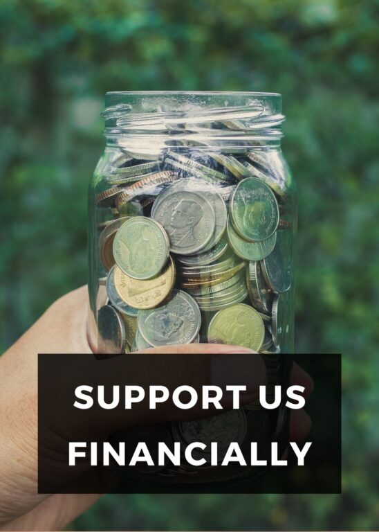 Support Us Financially