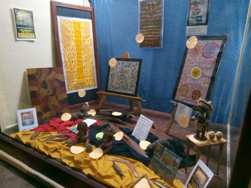 Eudunda Heritage Window Display – National NAIDOC Week – 3-10 July 2022