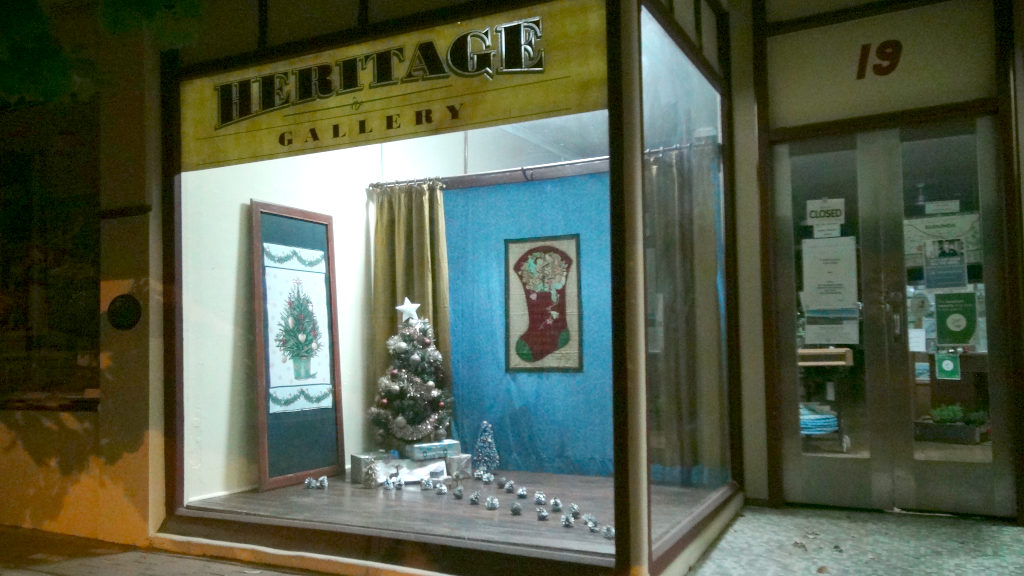 Eudunda Heritage Christmas Window Display – December 2020