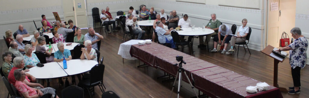 Friends of the Gallery Morning Tea - listen to Dot about a great year