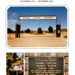 The Pfitzner Story - Supplement and Index Only