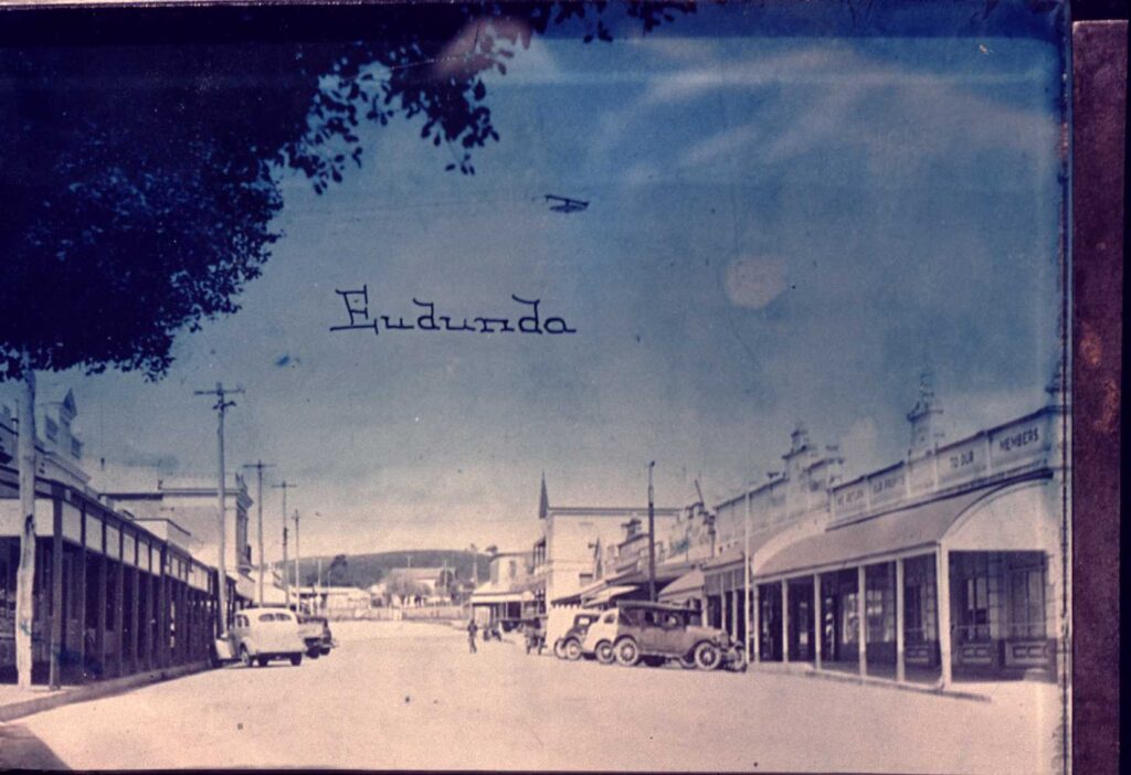 Eudunda - Bruce Street - unknown year - from the Eric Freund Collection